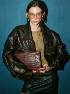 Versatile Shift PU Leather Jacket