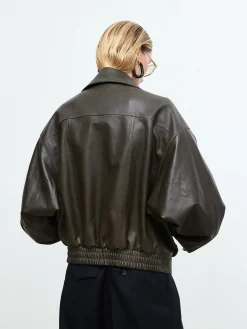 Versatile Shift PU Leather Jacket