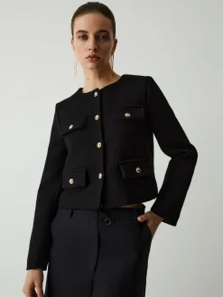 Vintage Button Tweed Blazer
