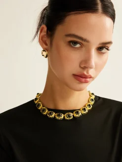 Vintage Enamel Necklace