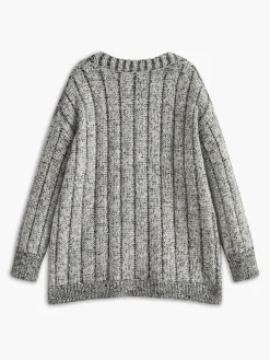 Vintage Pockets Loose Knit Outerwear