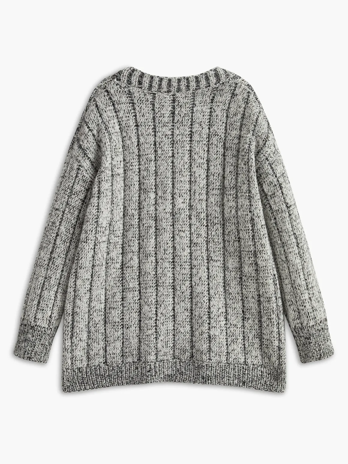 Vintage Pockets Loose Knit Outerwear
