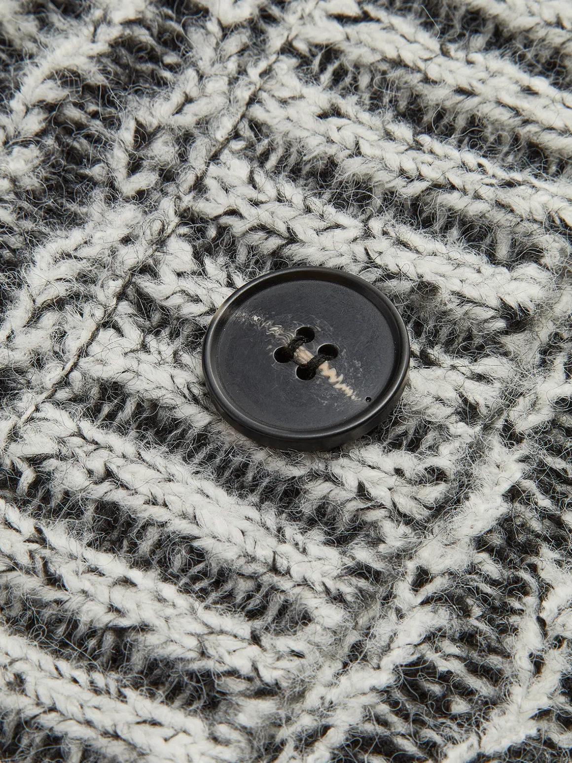 Vintage Pockets Loose Knit Outerwear