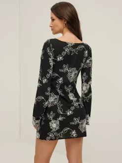 Vintage Pure Cotton Jacquard Dress