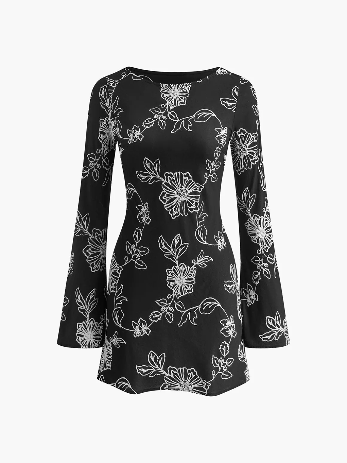 Vintage Pure Cotton Jacquard Dress