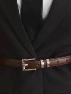 Vintage Soft Buckle Slim Belt