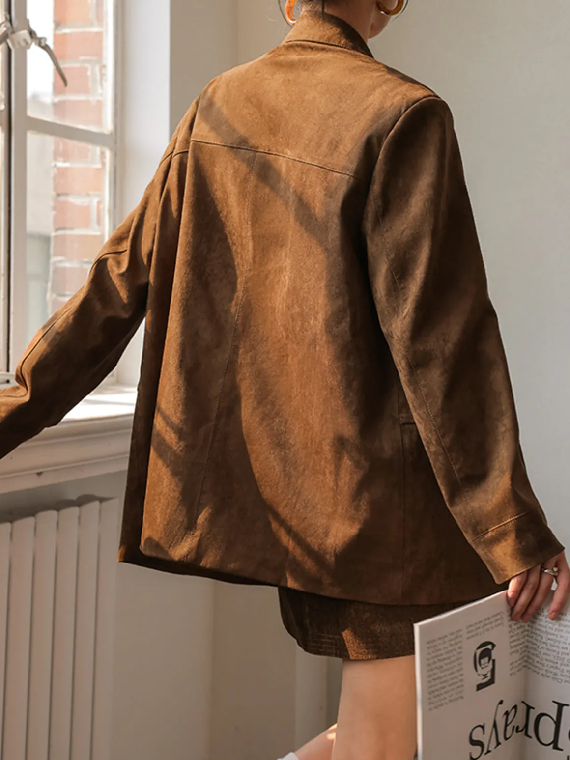 Vintage Suede Blazer