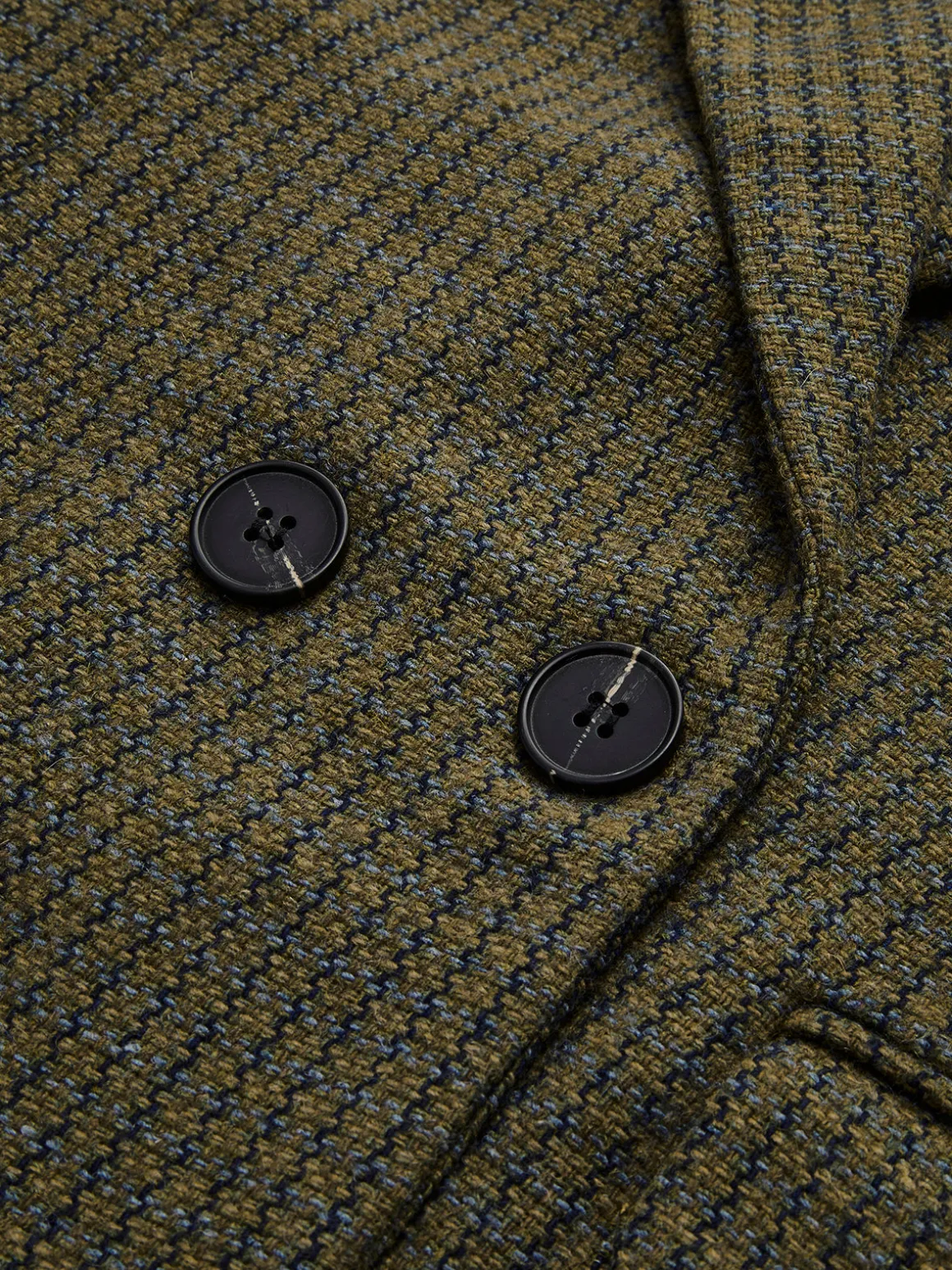 Vintage Tweed Plaid Blazer