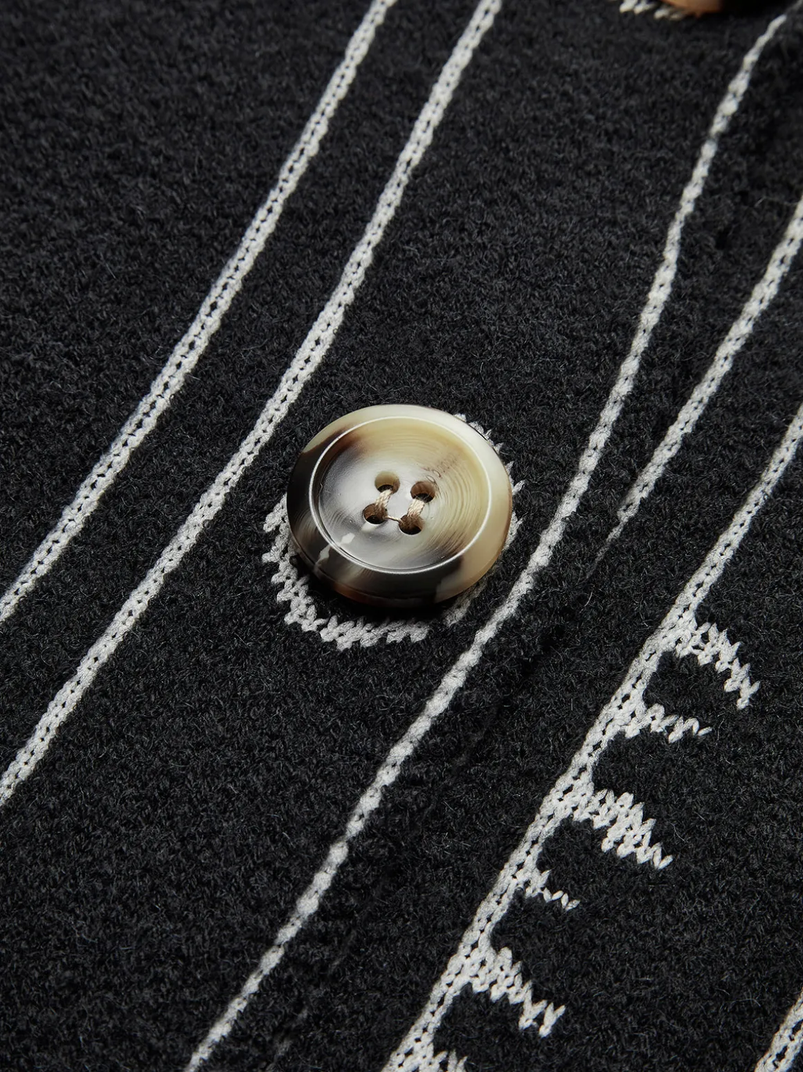Vintage V-Neck Button Cardigan