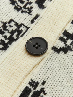 Vintage V-Neck Soft Knit Outerwear