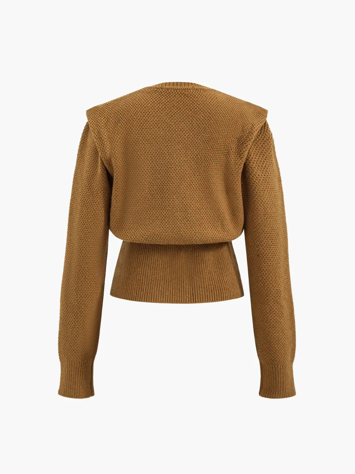 Vintage Wool-Blend Button Down Cardigan