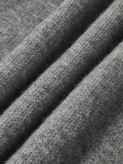 V-Neck Contrast Trim Knit Top