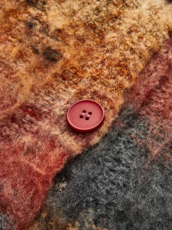 V-Neck Ombre Oversized Cardigan