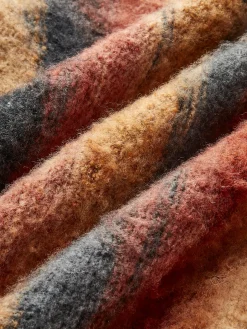 V-Neck Ombre Oversized Cardigan