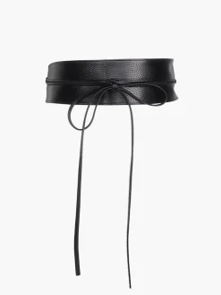 Wide Ribbon Belt