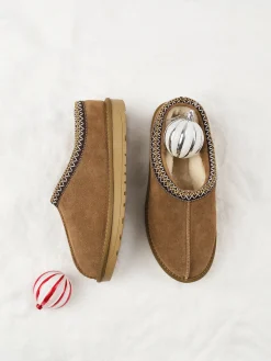 Women Fur Lined Slippers
