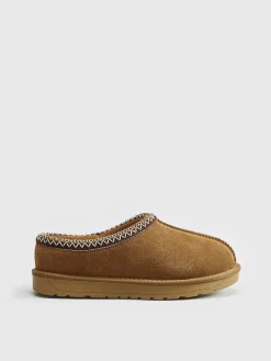 Women Fur Lined Slippers