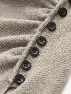 Wool-Blend Pleated Sequins Sweater Skirt