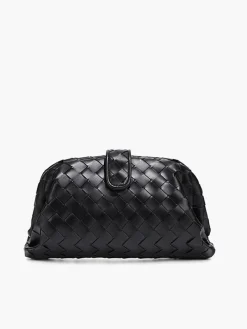 Woven Cloud Dumpling Shoulder Bag