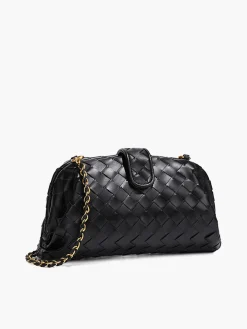 Woven Cloud Dumpling Shoulder Bag