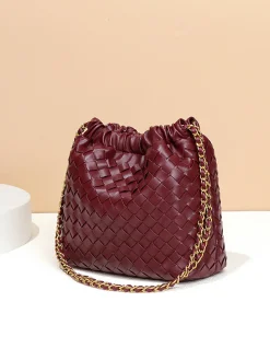 Woven Top-Handle & Shoulder Bag