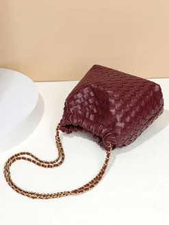 Woven Top-Handle & Shoulder Bag
