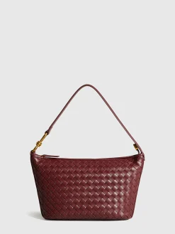 Woven Zipper Armpit Bag