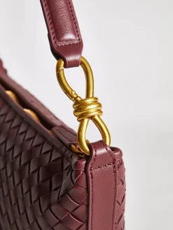 Woven Zipper Armpit Bag