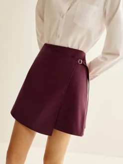 Wrap Mini Skirt