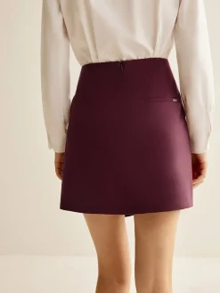 Wrap Mini Skirt