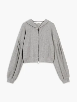 Zip Up Hoodie Three Piece Rib Shorts Set