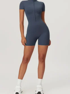 Zipper Seamless Romper